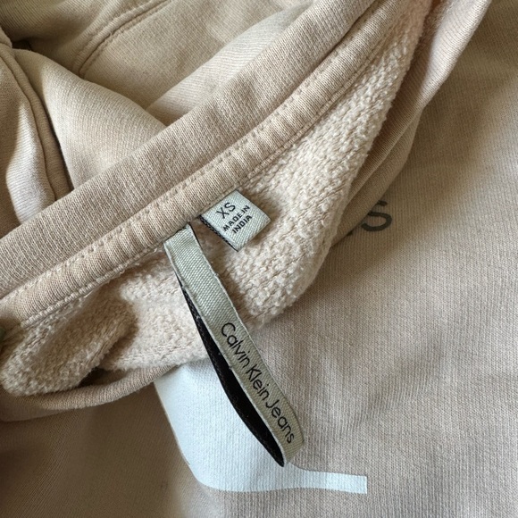 Monogram Logo Relaxed Fleece Calvin Klein Crewneck - Picture 5 of 5